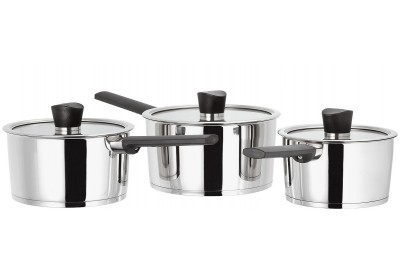 Judge Continental set of 3 Saucepans